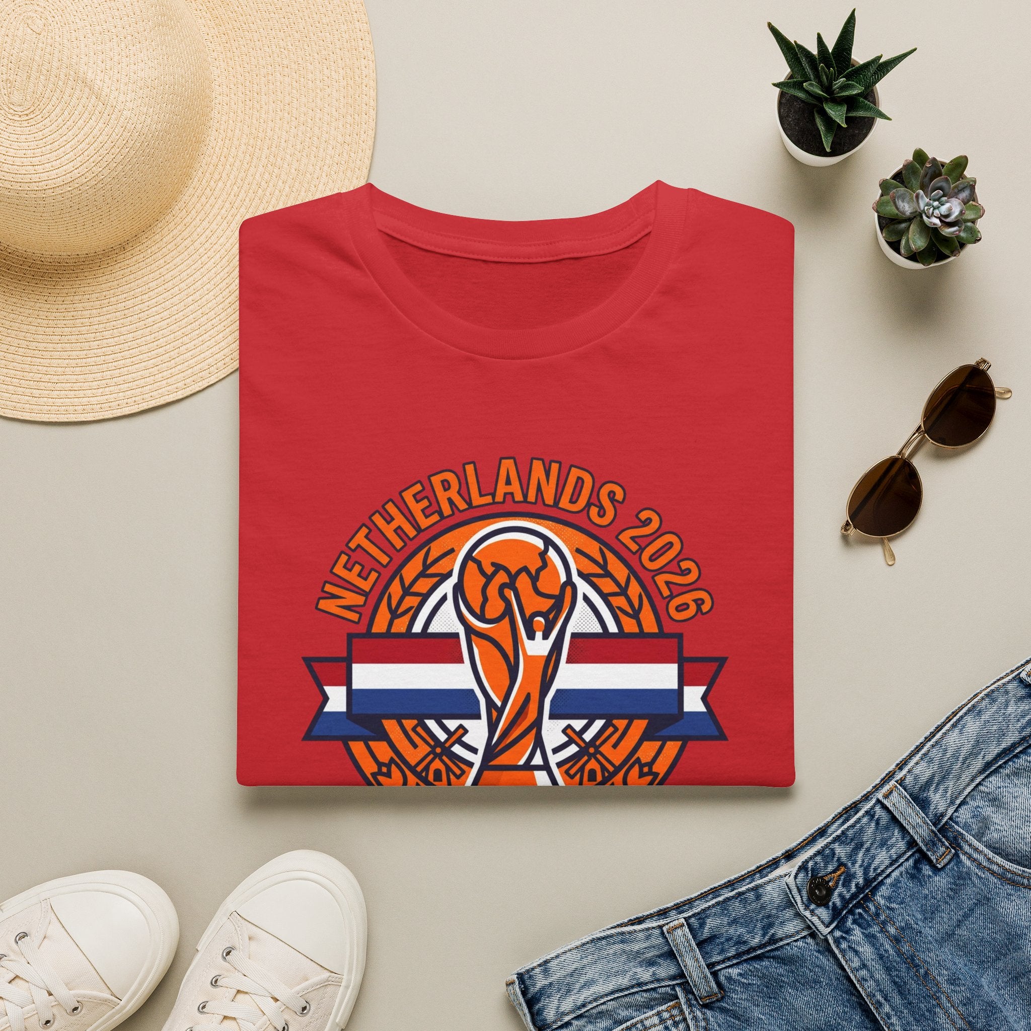 NETHERLANDS  2026 football Trophy T-Shirt | Soccer Football Tee