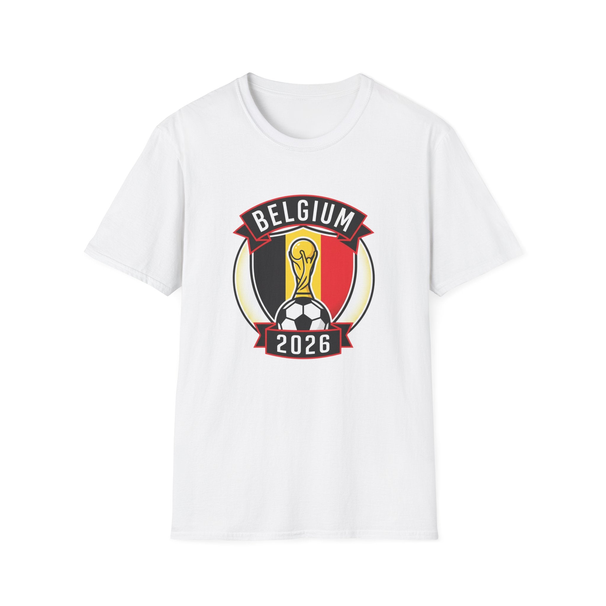 BELGIUM    2026 football Trophy T-Shirt | Soccer Football Tee   UNISEX
