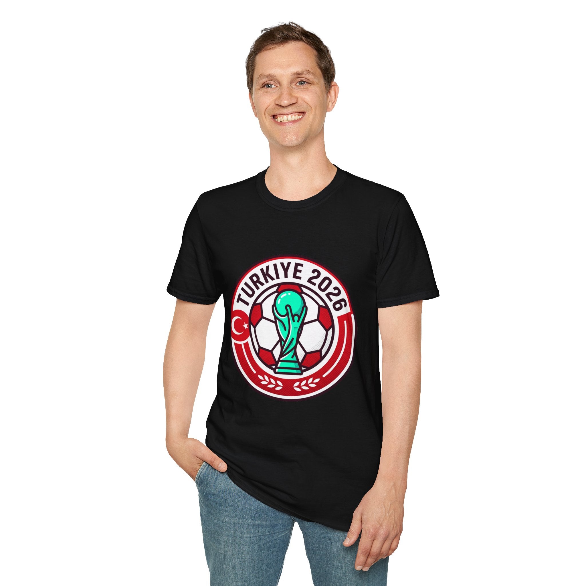 TURKIYE   2026 football Trophy T-Shirt | Soccer Football Tee  UNISEX