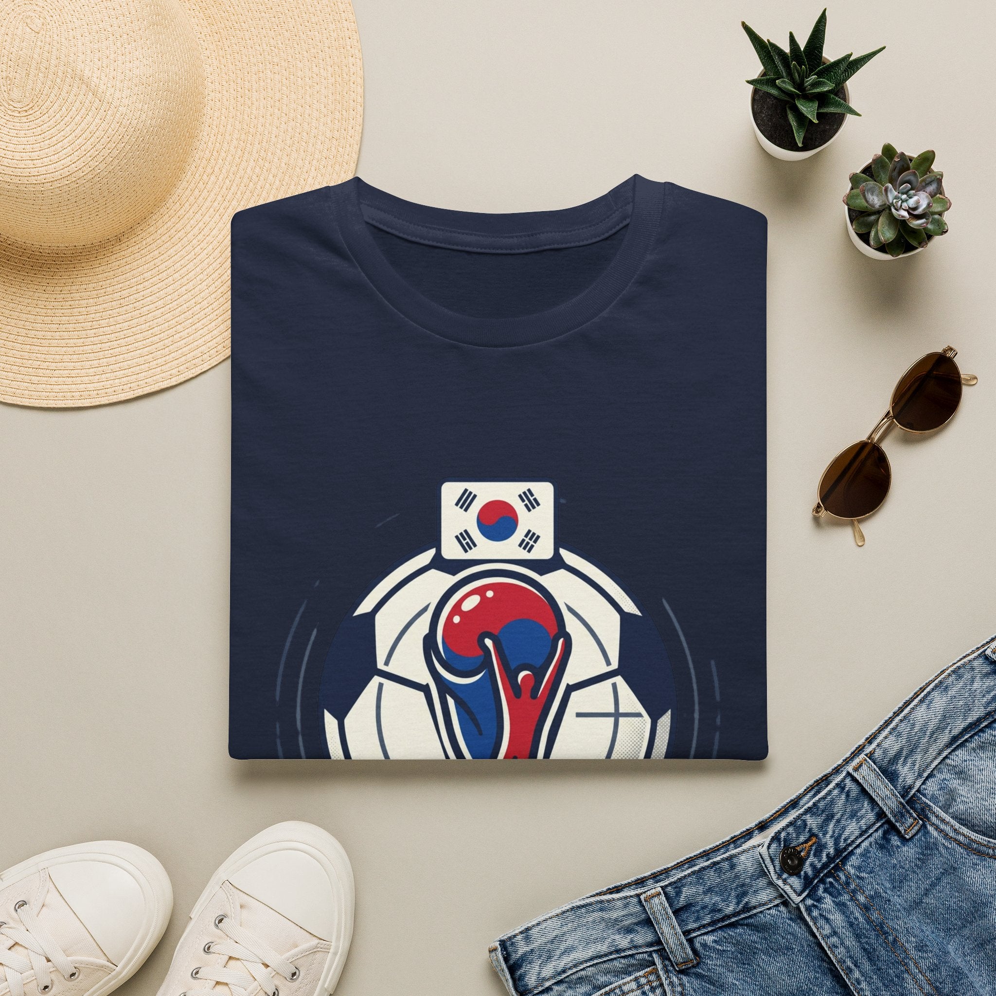 SOUTH KOREA  2026 football Trophy T-Shirt | Soccer Football Tee  UNISEX