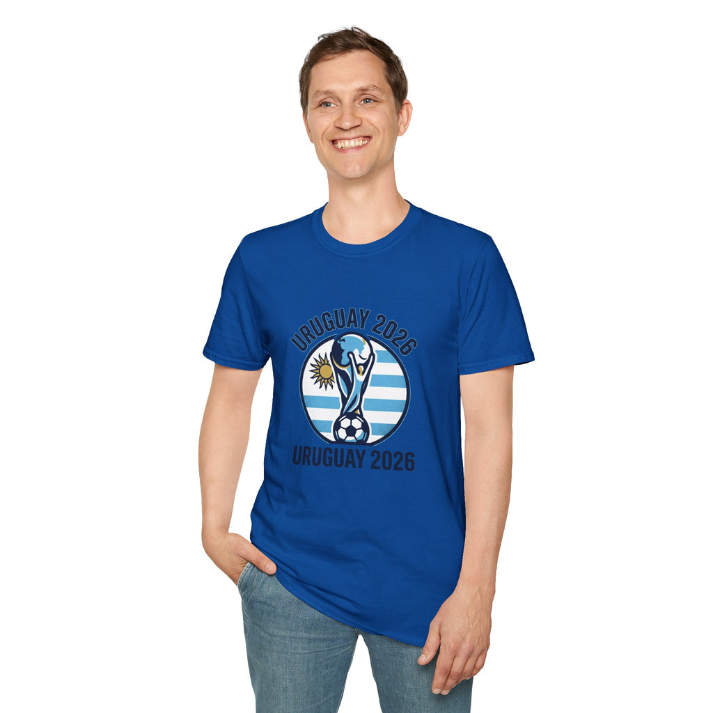 URUGUAY  2026 football Trophy T-Shirt | Soccer Football Tee  UNISEX