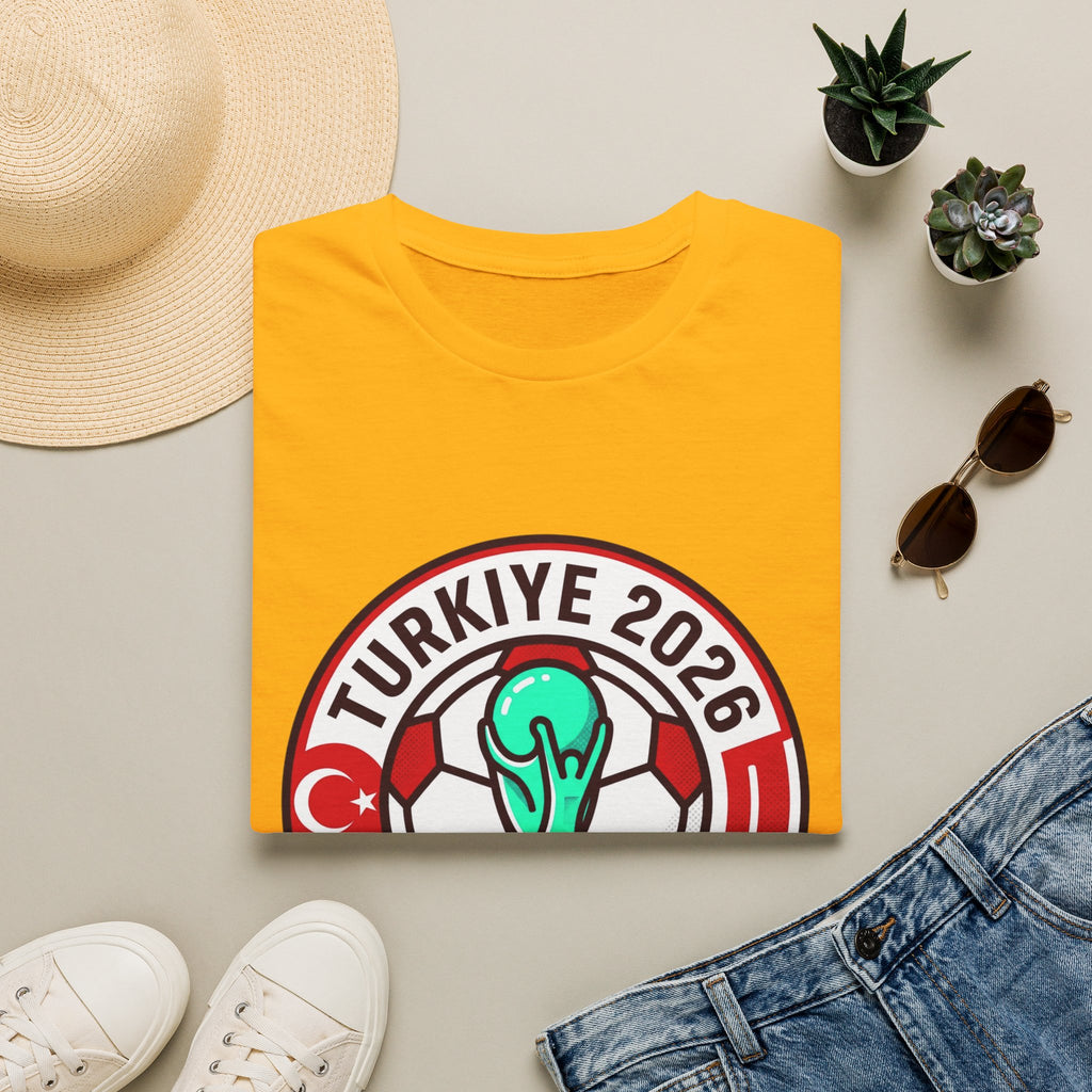 TURKIYE   2026 football Trophy T-Shirt | Soccer Football Tee  UNISEX