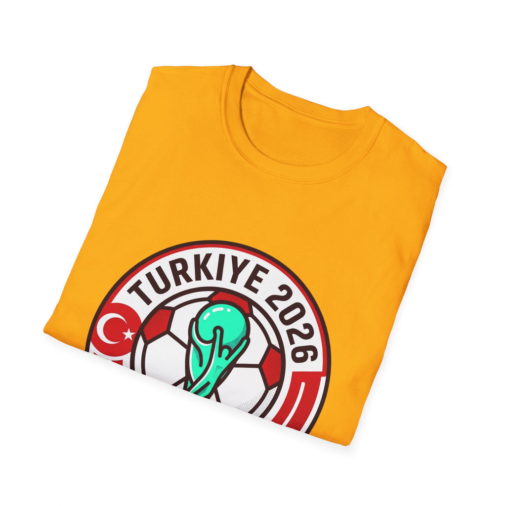 TURKIYE   2026 football Trophy T-Shirt | Soccer Football Tee  UNISEX