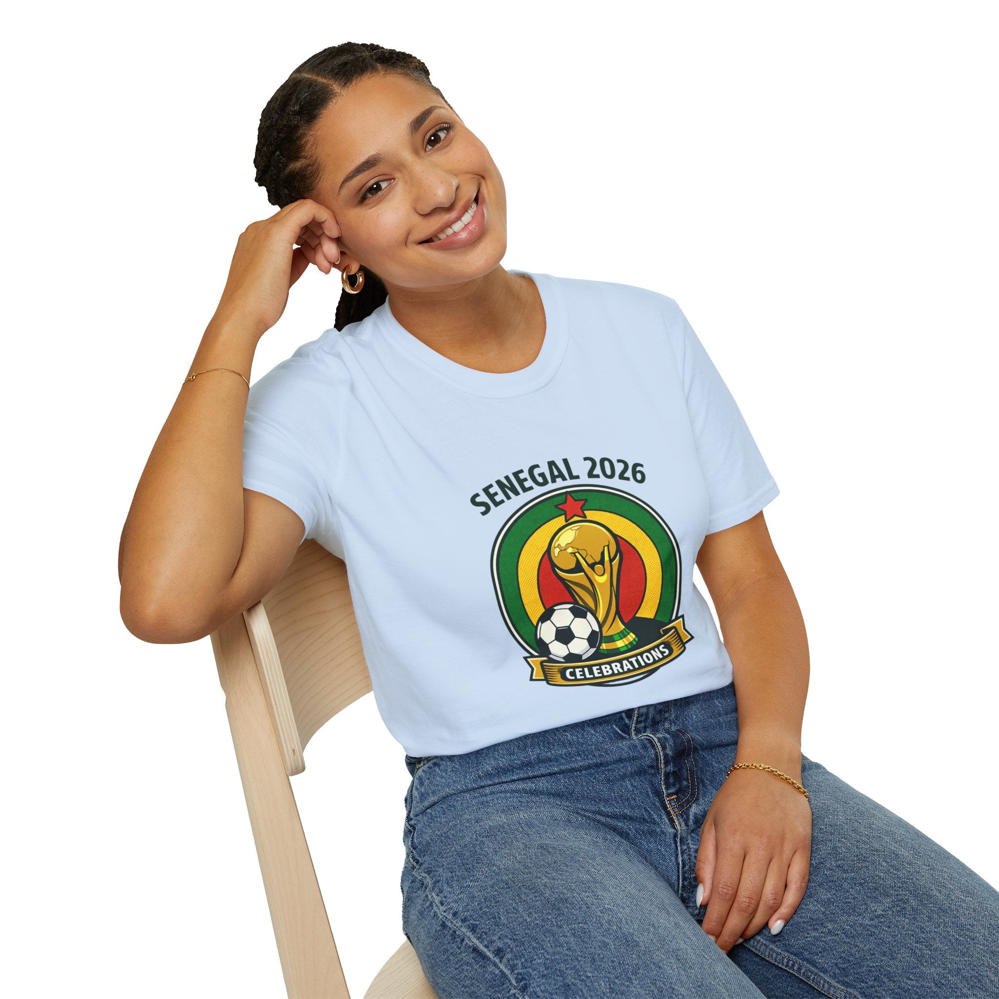SENEGAL  2026 football Trophy T-Shirt | Soccer Football Tee  UNISEX