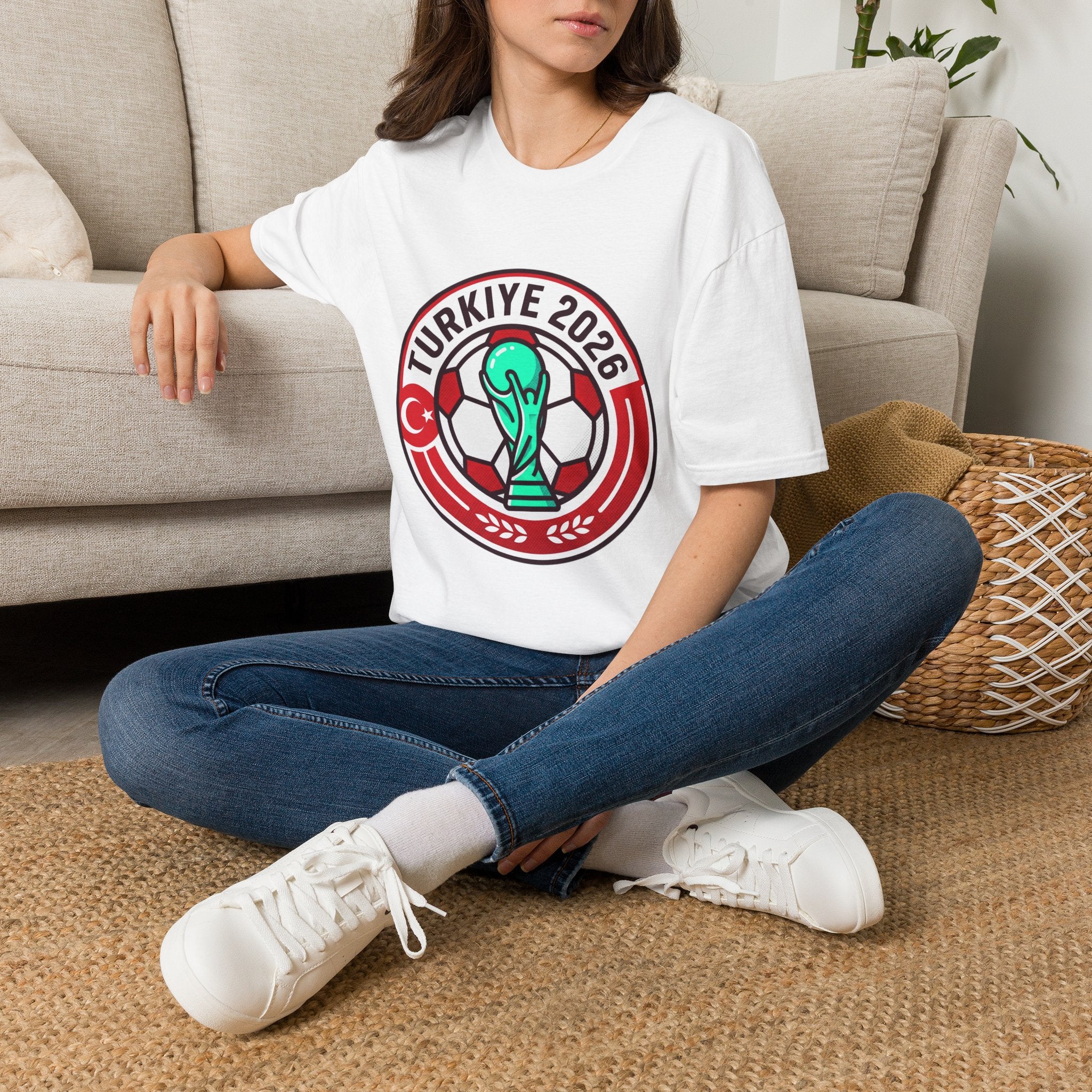 TURKIYE   2026 football Trophy T-Shirt | Soccer Football Tee  UNISEX
