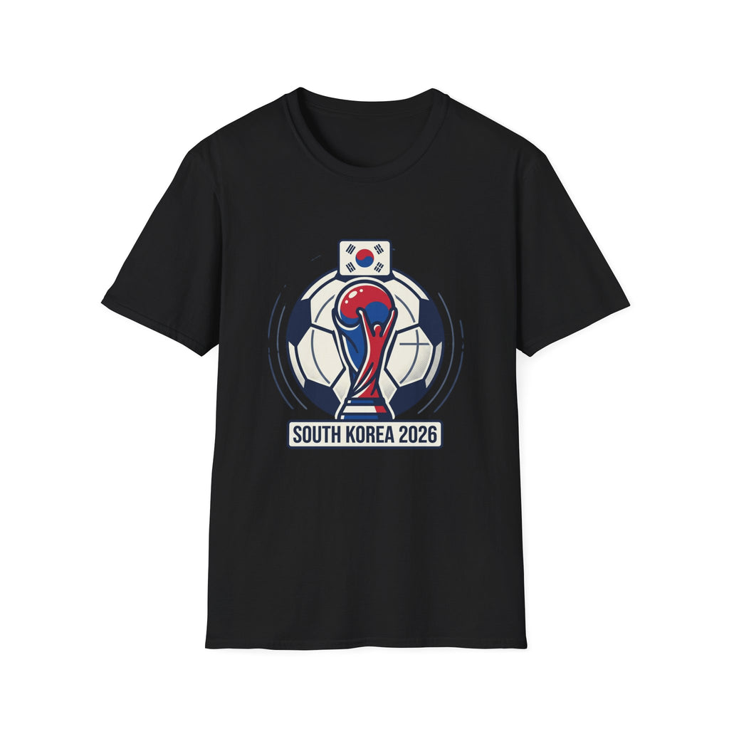 SOUTH KOREA  2026 football Trophy T-Shirt | Soccer Football Tee  UNISEX