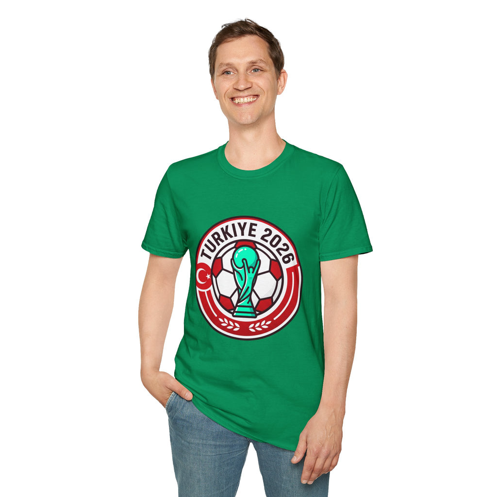 TURKIYE   2026 football Trophy T-Shirt | Soccer Football Tee  UNISEX