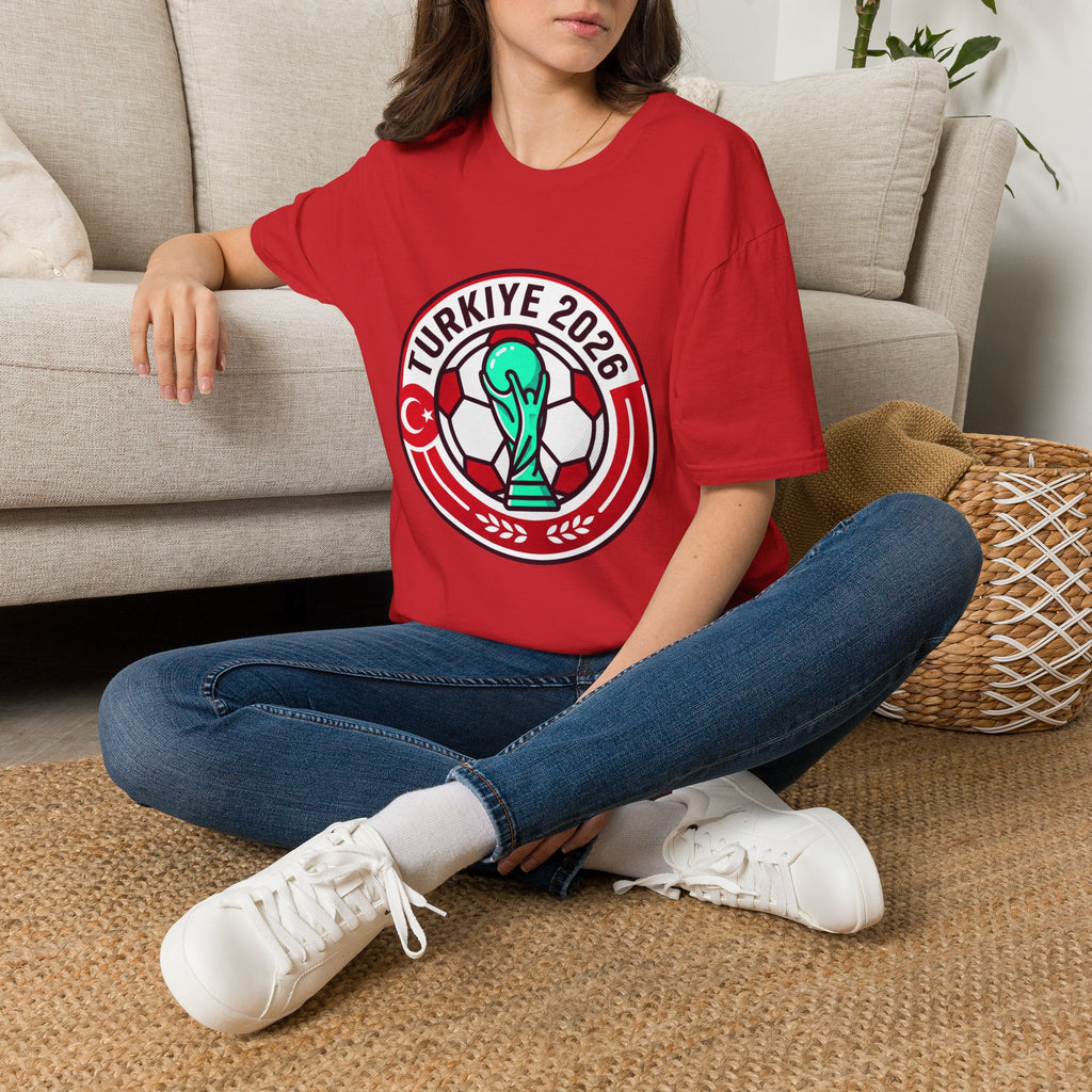 TURKIYE   2026 football Trophy T-Shirt | Soccer Football Tee  UNISEX