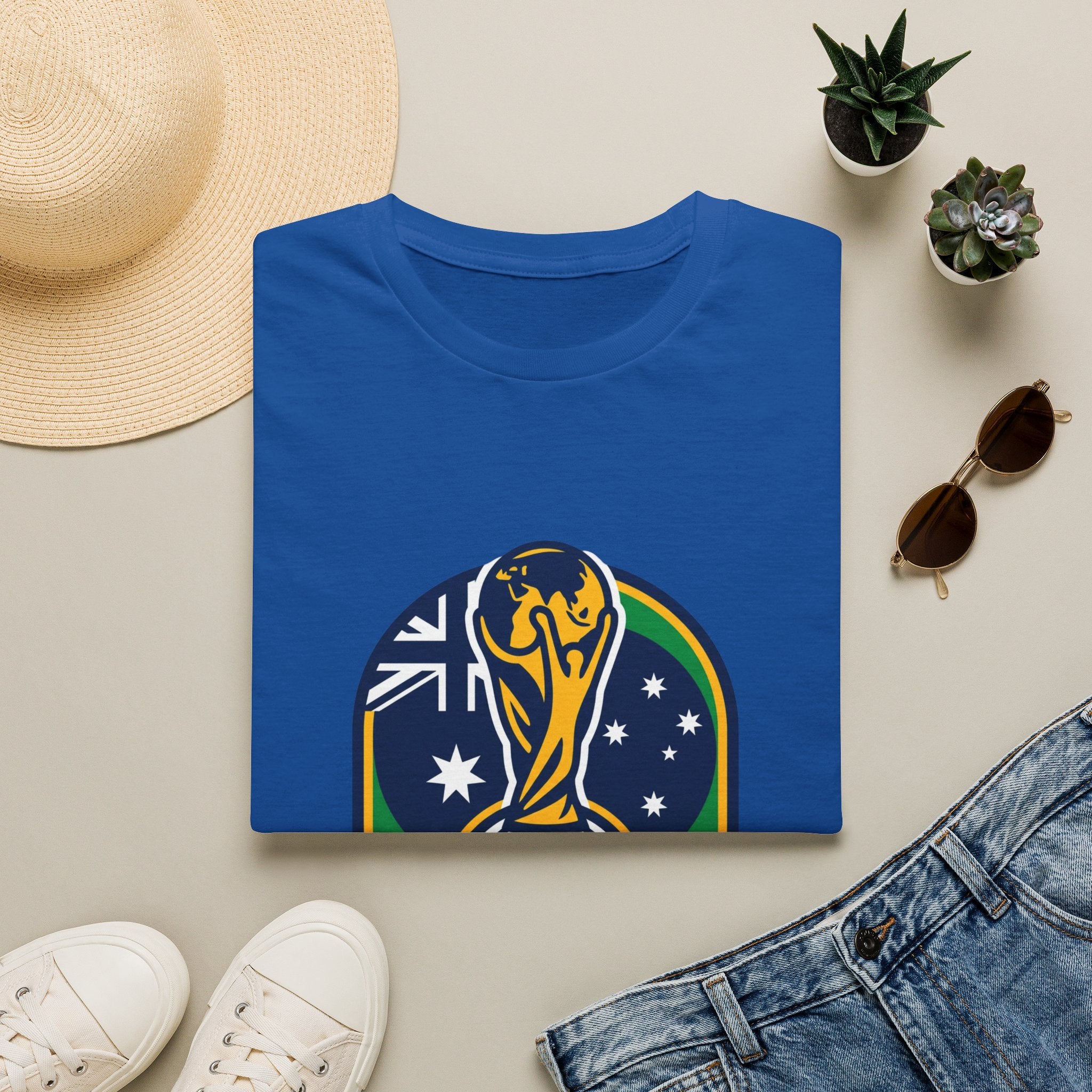 AUSTRALIA   2026 football Trophy T-Shirt | Soccer Football Tee  UNISEX