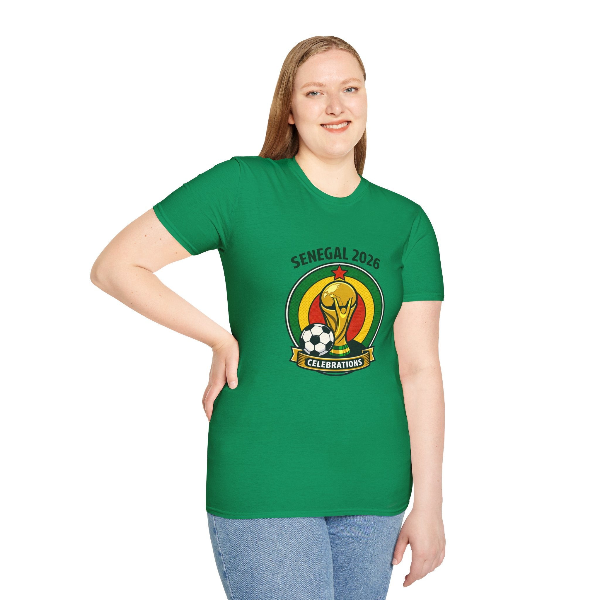 SENEGAL  2026 football Trophy T-Shirt | Soccer Football Tee  UNISEX