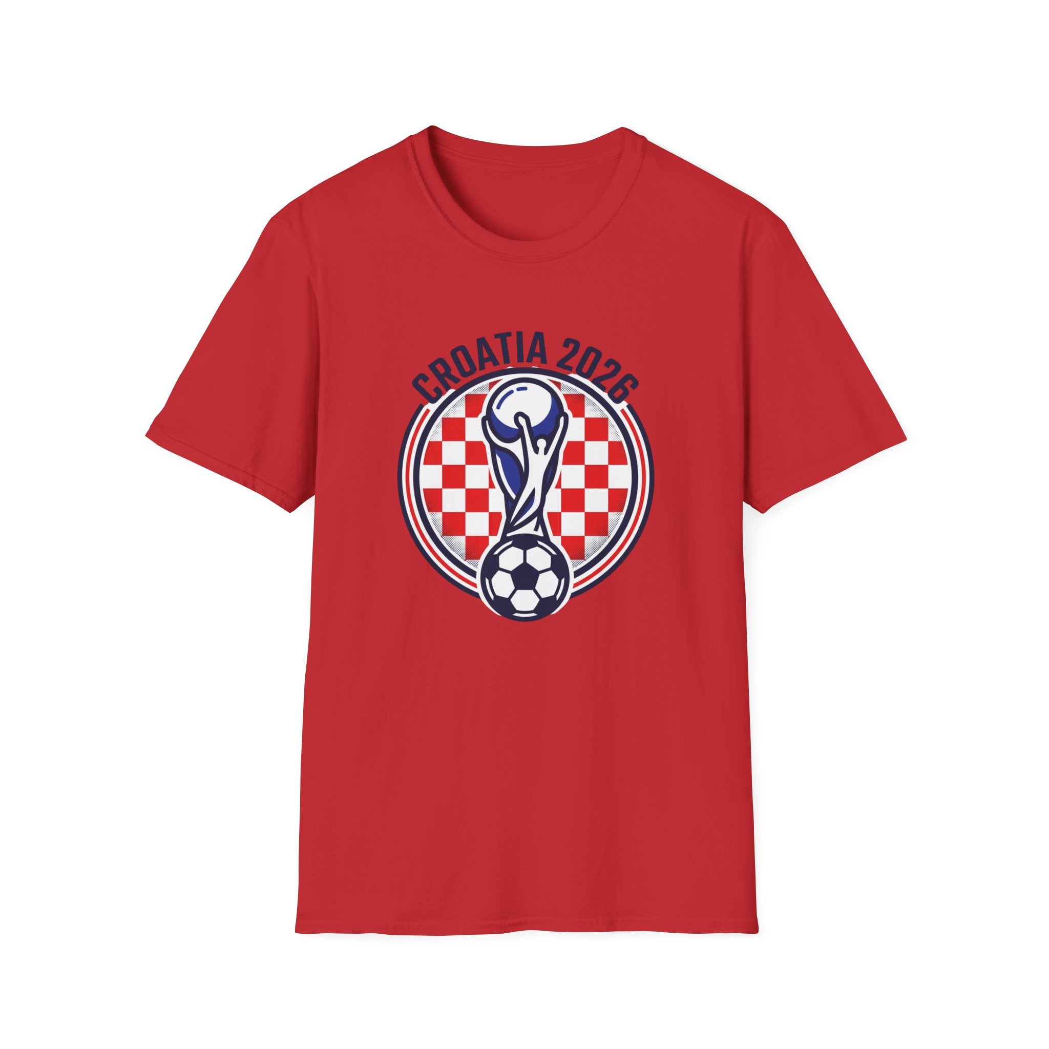 CROATIA  2026 football Trophy T-Shirt | Soccer Football Tee  UNISEX