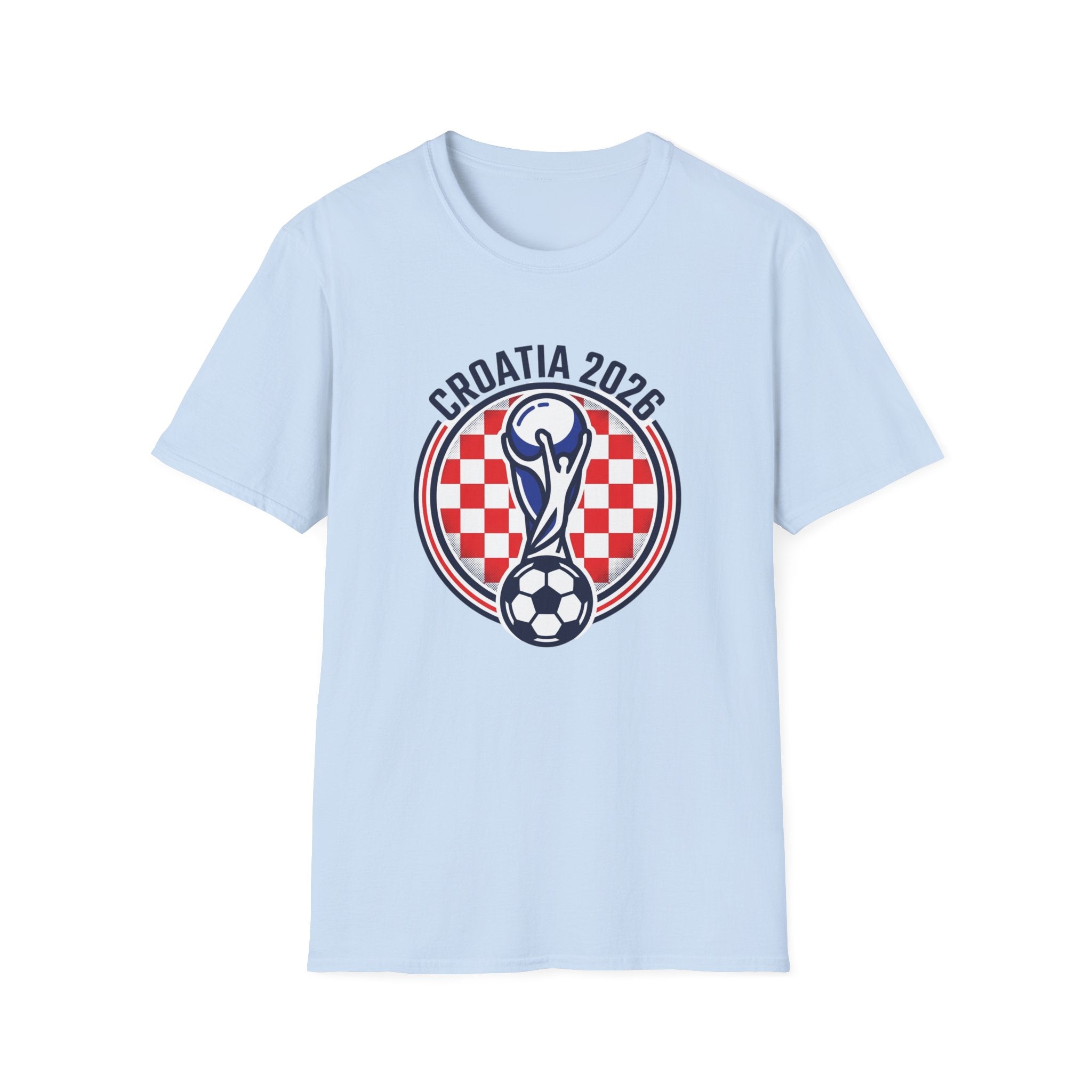 CROATIA  2026 football Trophy T-Shirt | Soccer Football Tee  UNISEX