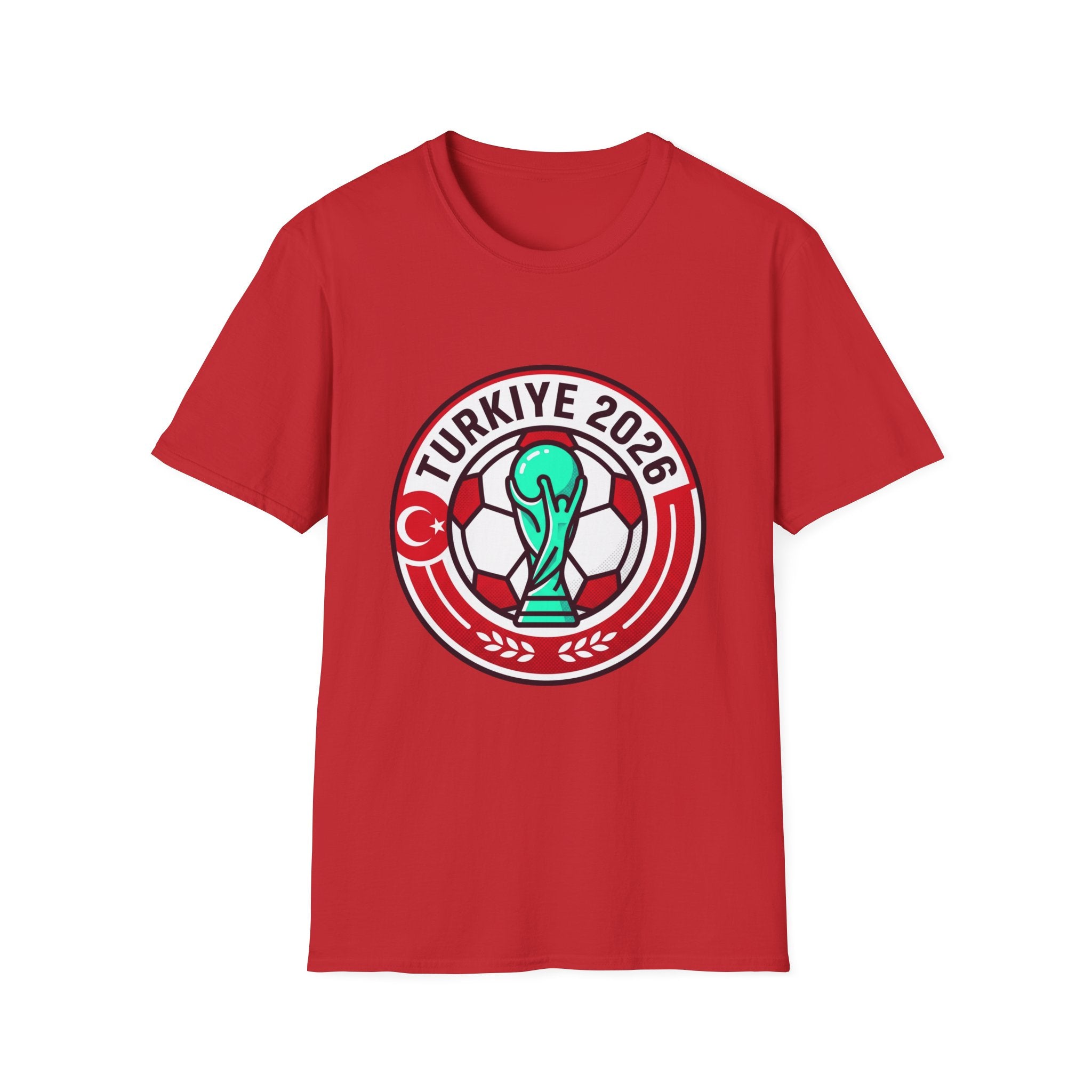 TURKIYE   2026 football Trophy T-Shirt | Soccer Football Tee  UNISEX