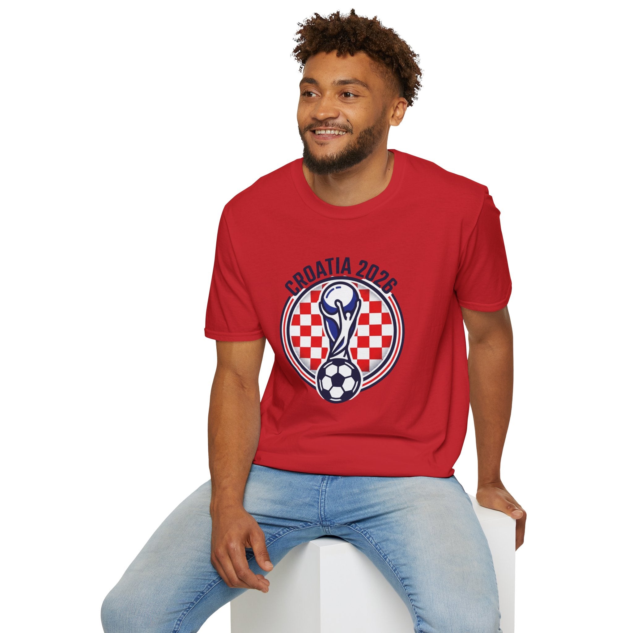 CROATIA  2026 football Trophy T-Shirt | Soccer Football Tee  UNISEX