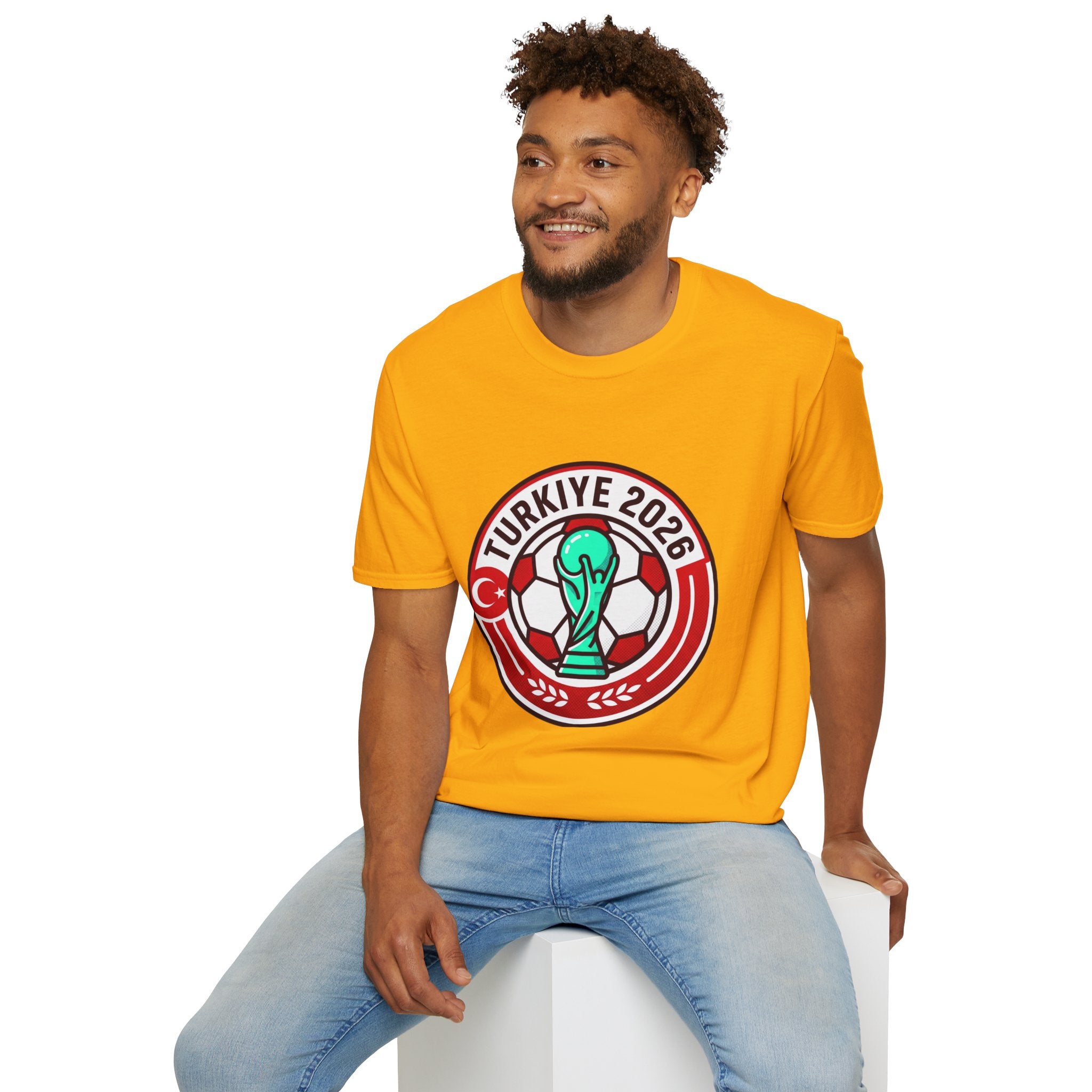 TURKIYE   2026 football Trophy T-Shirt | Soccer Football Tee  UNISEX