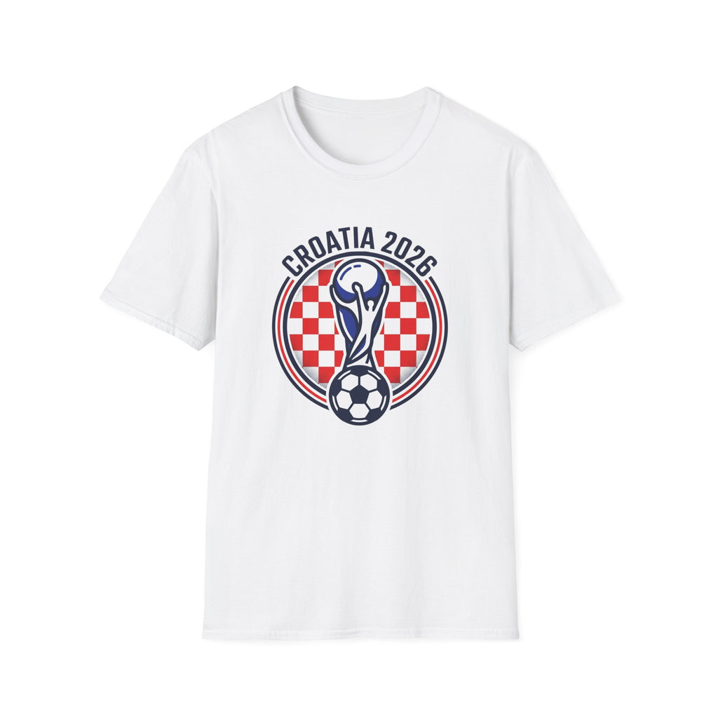 CROATIA  2026 football Trophy T-Shirt | Soccer Football Tee  UNISEX