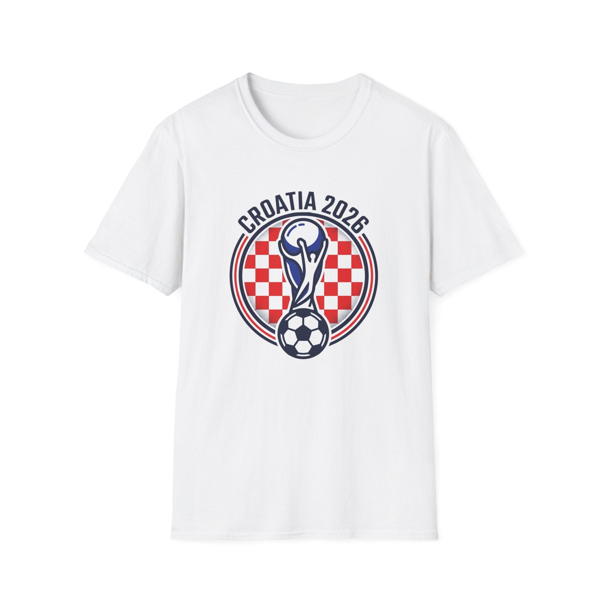 CROATIA  2026 football Trophy T-Shirt | Soccer Football Tee  UNISEX
