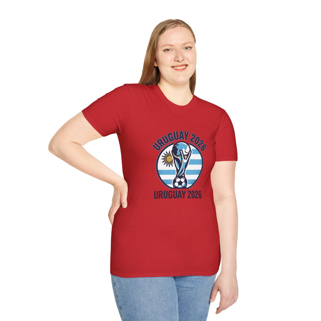 URUGUAY  2026 football Trophy T-Shirt | Soccer Football Tee  UNISEX