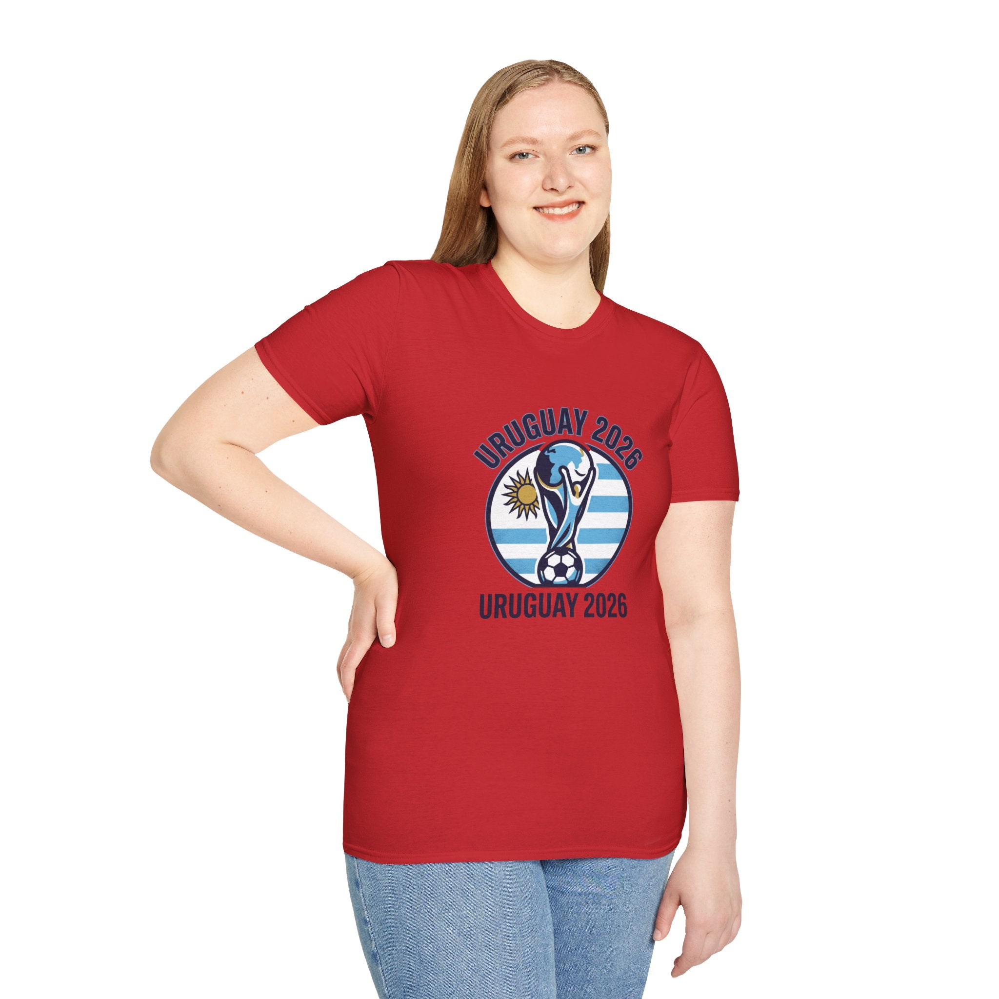 URUGUAY  2026 football Trophy T-Shirt | Soccer Football Tee  UNISEX