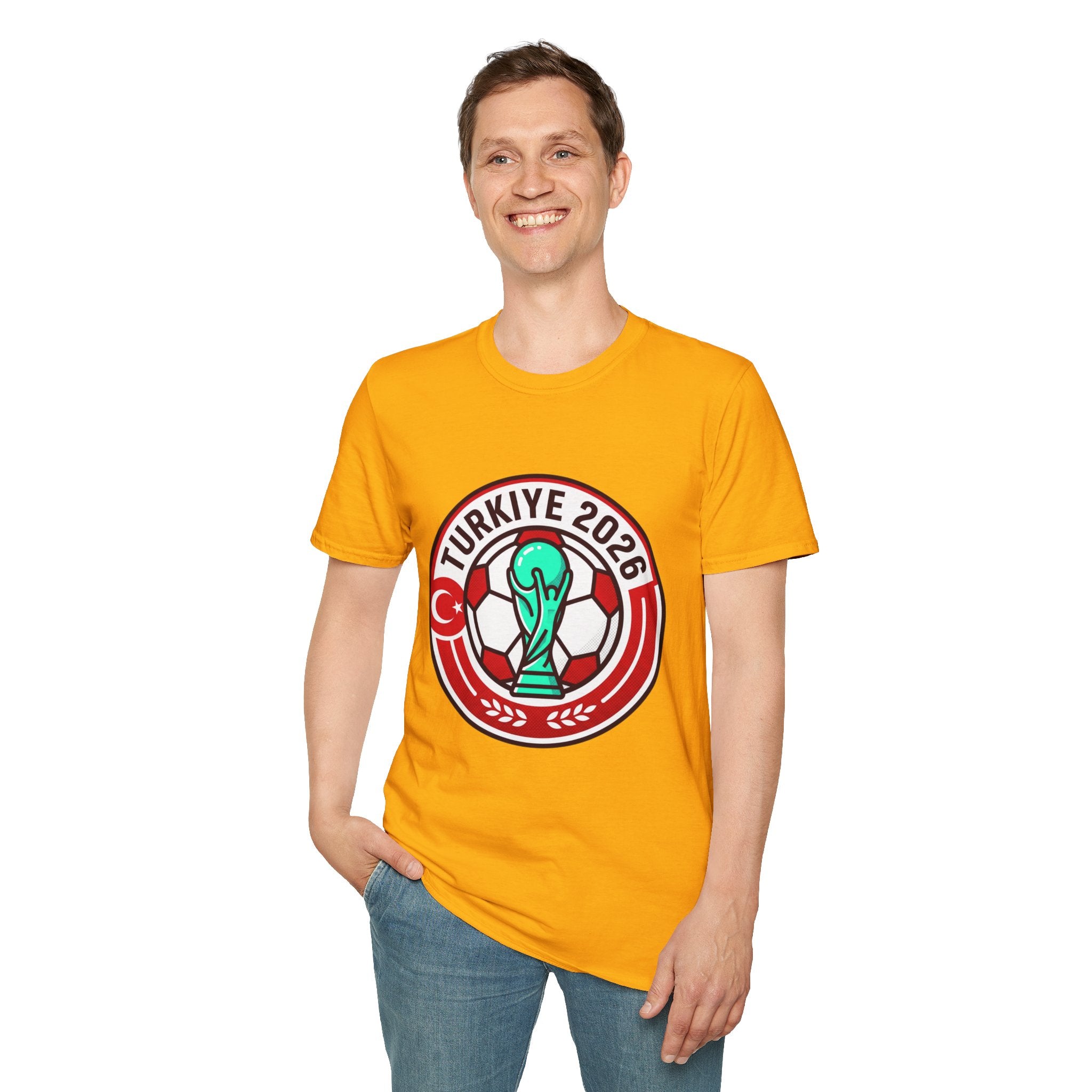 TURKIYE   2026 football Trophy T-Shirt | Soccer Football Tee  UNISEX