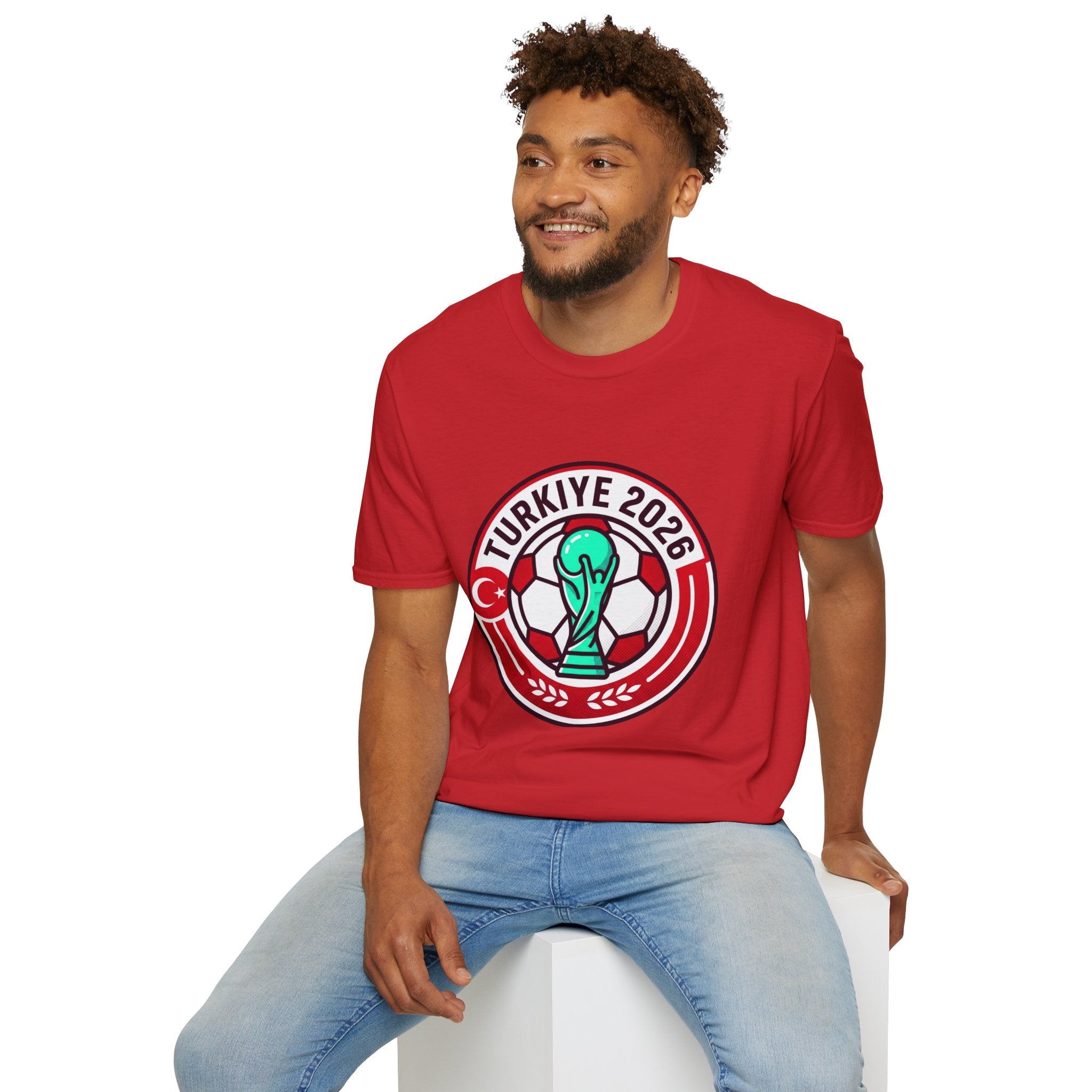 TURKIYE   2026 football Trophy T-Shirt | Soccer Football Tee  UNISEX