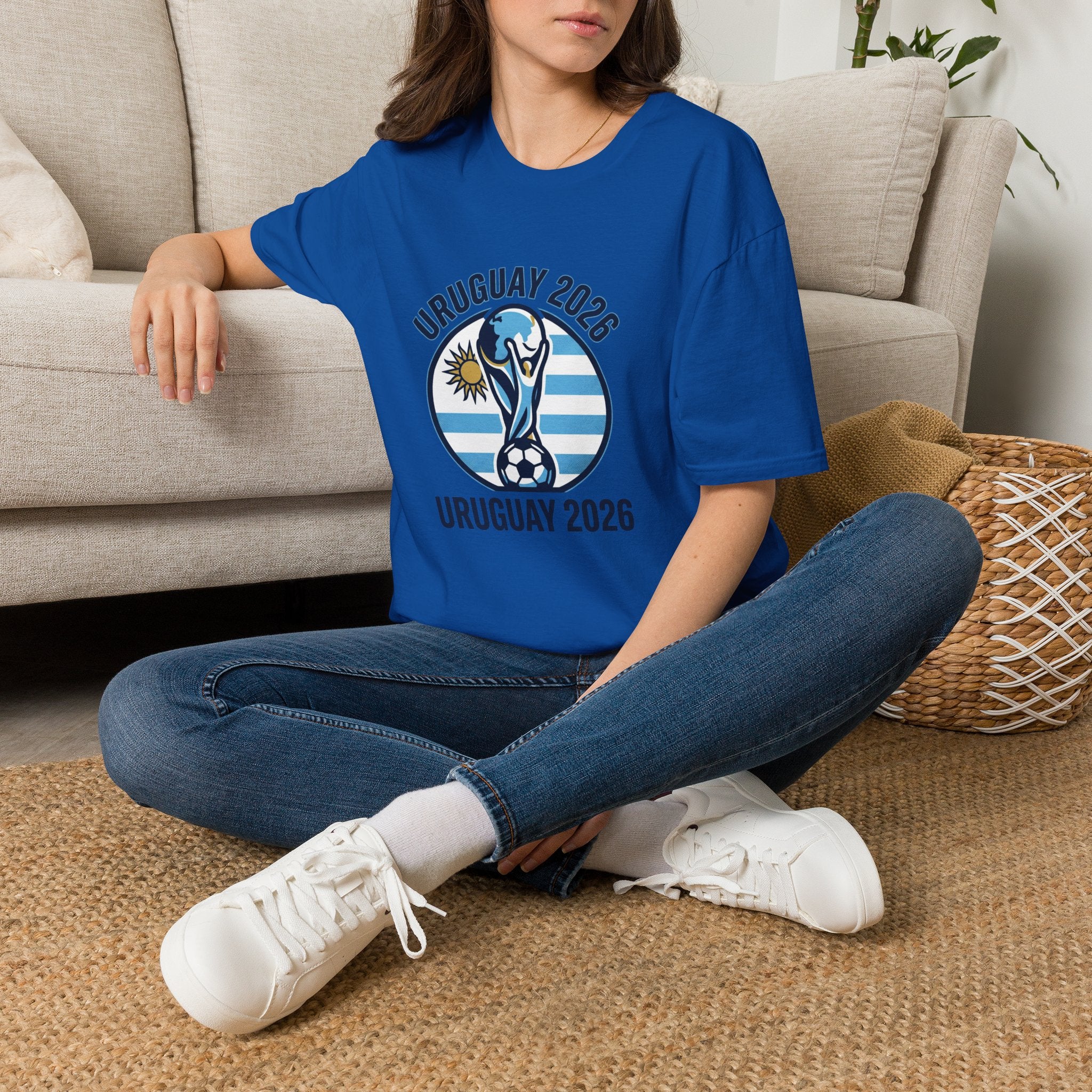 URUGUAY  2026 football Trophy T-Shirt | Soccer Football Tee  UNISEX